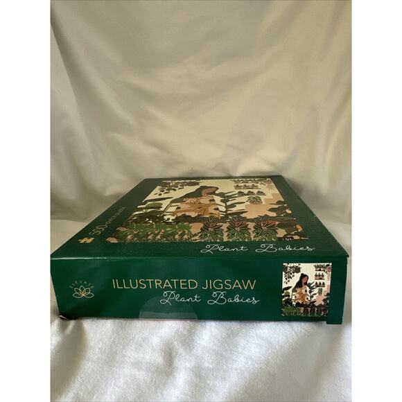 500 Pcs Puzzle Jigsaw 'Plant Babies' Table Games Illustrated 24” x 18” G… - Picture 7 of 10